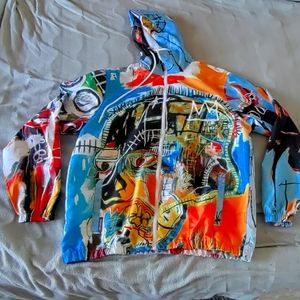 Basquiat Members Only Lightweight Rain Jacket